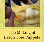 The Making of Beech Tree Puppets